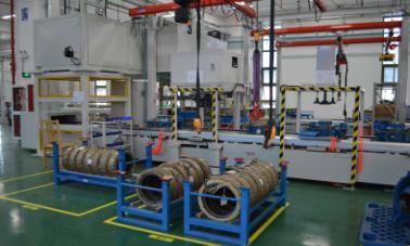 Elevator parts production and inspection workshop